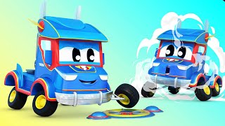 SUPERTRUCK and the EVIL TWIN! | Super Truck | Car City World App