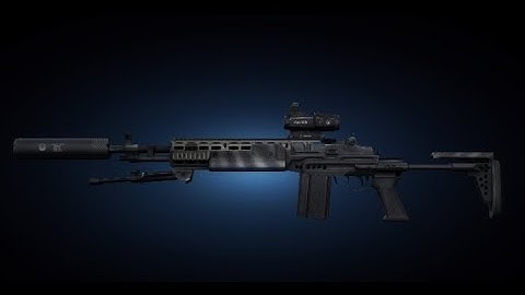 Contract Wars EBR Marksman Shooting Test