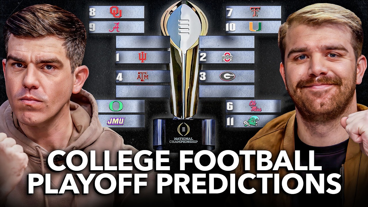 College Football Playoff PREDICTIONS | Who Wins the 2025 National ...
