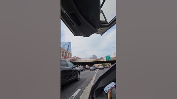 WOW! Driving Delorean on highway with the Doors open #backtothefuture #80s #delorean #shorts