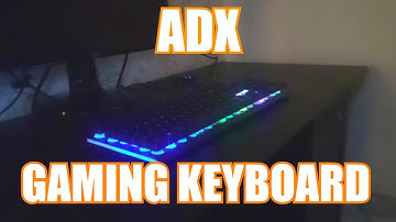 ADX - GAMING KEYBOARD