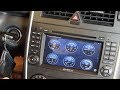 Pumpkin Android 8.0 Autoradio für Mercedes Benz W169 Unboxing und einbau