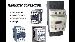 Power Contactor Explained | how to wire a Contactor