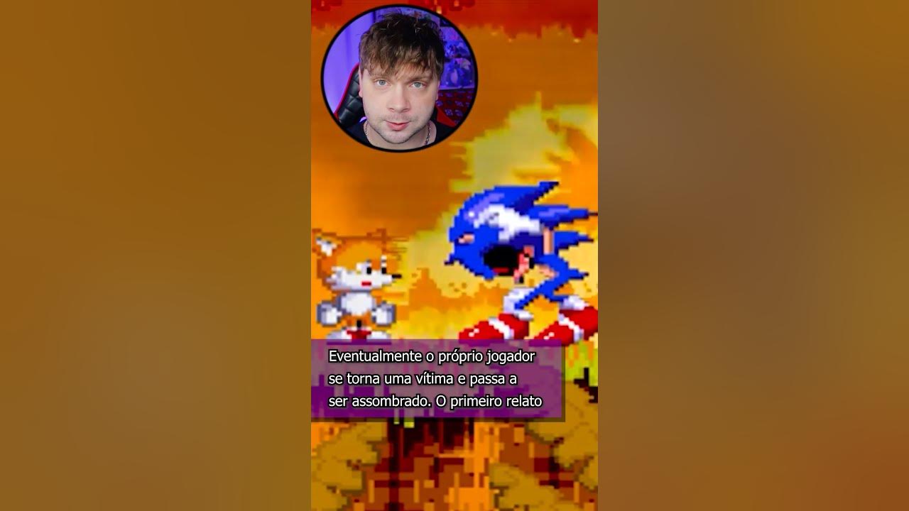 SONIC.EXE! A Creepypasta mais famosa dos jogos de TERROR! A história d