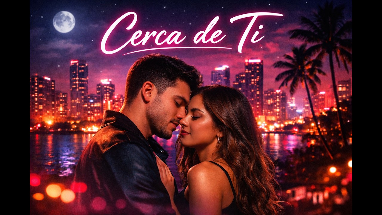 Cerca de Ti 🌙 | R&B Latino Comercial | Love Song Night Vibes