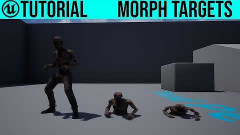 UE4 Morph Keys From Blender Shape Keys