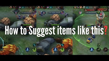 How to Suggest and Share Items in Mobile Legends: A Quick Guide