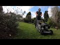 Mowing spring lawns with the hayter 48 pro and toro prostripe 560