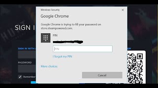 how to disable/turn off windows hello for filling password in google chrome