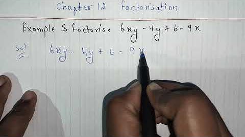 Class-8 Example-- 3   (Factorisation) Chapter12 Math, New Syllabus CBSE , NCERT Book 2023-24
