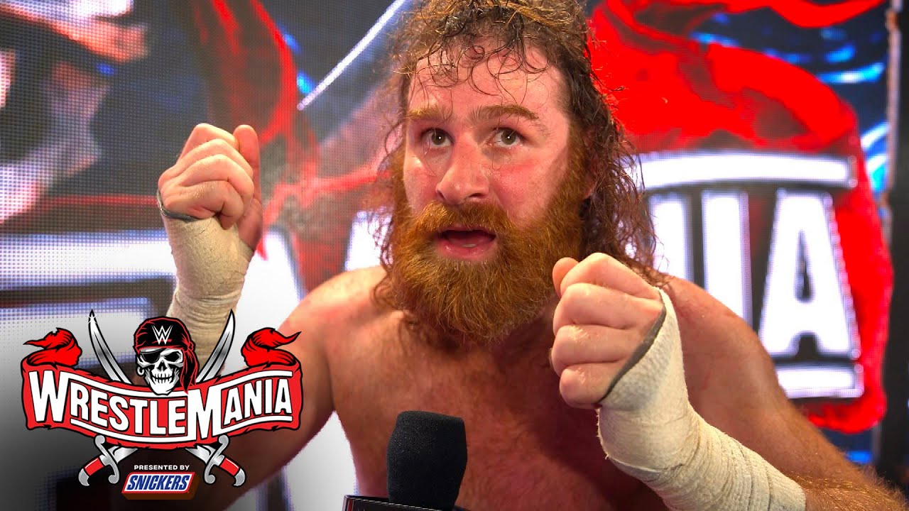 Sami Zayn is in disbelief: WrestleMania 37 Exclusive, April 11, 2021
