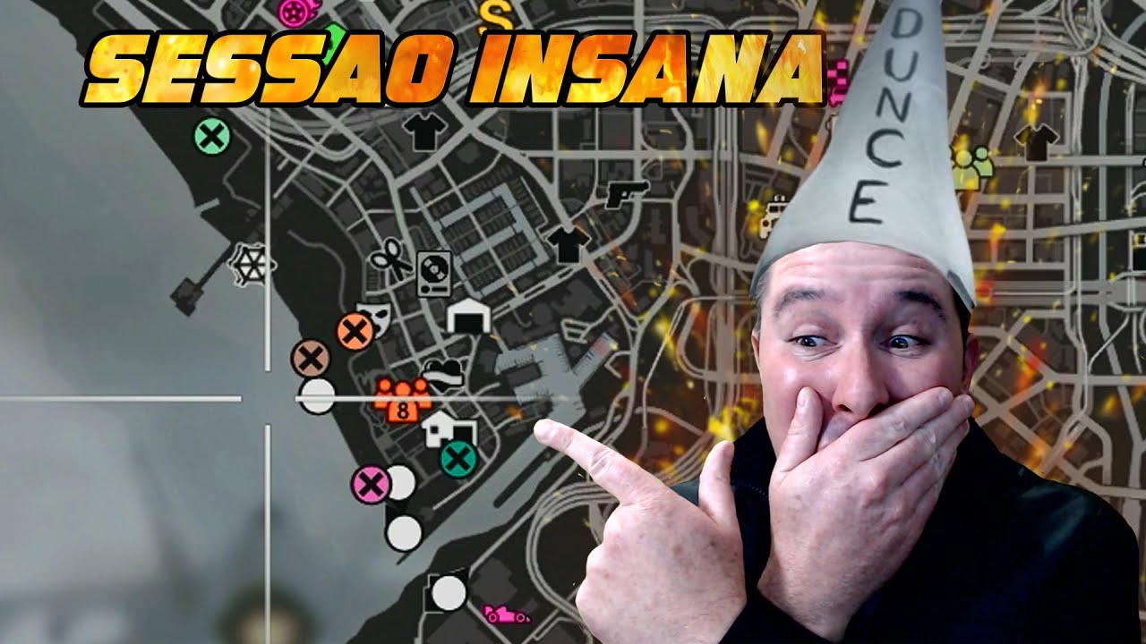 GTA 5 - SESSÃO MAIS INSANA DO BAD SPORT QUE EU JÁ VI - FUI O PLAYER ALFA DESSA BAGUNÇA TODA!
