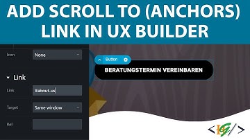 How to create Scroll To link in Flatsome UX Builder