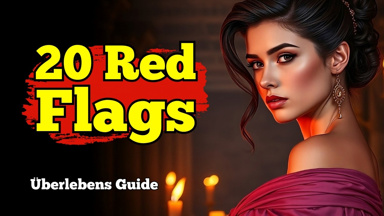 Der Überlebens-Guide für Männer: 20 Red Flags in Frauen erklärt | Psychologie & Stoizismus