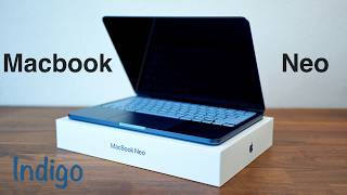 Macbook Neo Indigo Unboxing