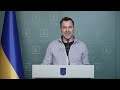 Ситуація щодо російського вторгнення - брифінг Олексія Арестовича (01.04.2022)