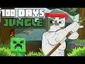 100 days  minecraft jungle