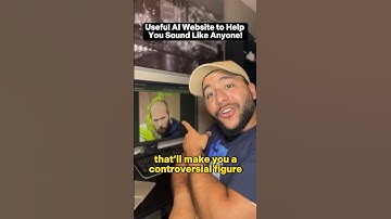 New AI Website to Sound Like Andrew Tate (Top G)😱🤯