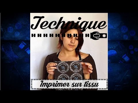 Vidéo: Comment Imprimer Sur Du Tissu