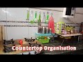 🍴Best 🍹🍹 Kitchen counter top organisation🍽️🍽️Best ideas and tips 2018 #countertop #kitchen