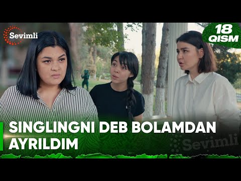 Rangsiz gullar 18-qism | Singlingni deb bolamdan ayrildim