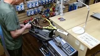 Time Lapse: How to String a Head XTRM Tennis Racquet (Kuczynski)