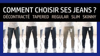 Quelle coupe de JEANS choisir ? HOMMES