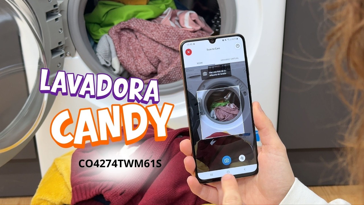 💧 Candy CO4274TWM61S | M&aacute;quina de lavar de 7 kg muito eficiente e com conectividade