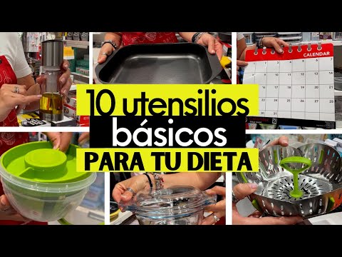 10 UTENSILIOS DE COCINA PARA TU DIETA Y CAMBIO DE HÁBITOS