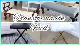 MODERNIZA Y TRANSFORMA TUS MUEBLES SIN LIJAR / DIY NO TIRES TUS MUEBLES VIEJOS RECICLALOS ✅