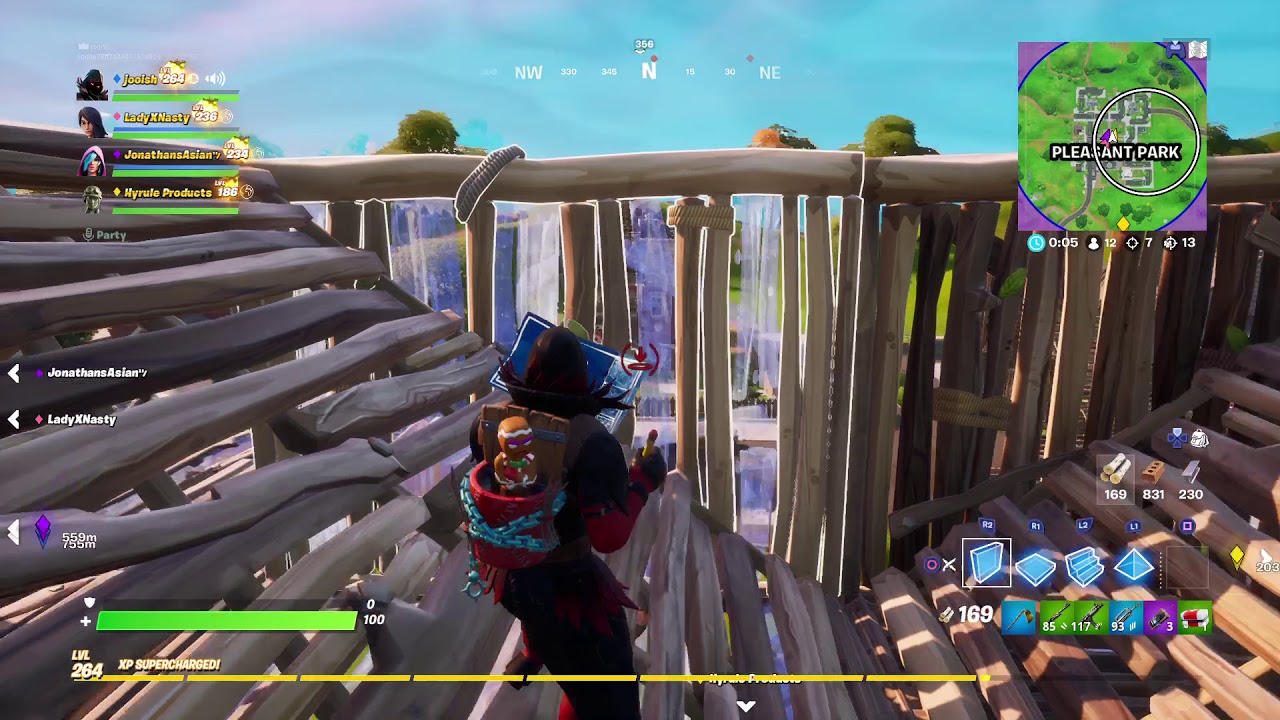 Fortnite random squad win - YouTube