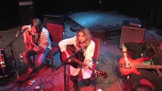 Juliet Simms of Automatic Loveletter Performing "Let It Ride"  Acoustic Version in Boise Idaho