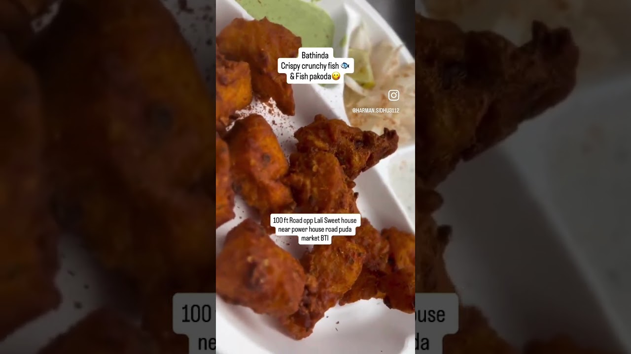 Crispy crunchy fish 🐟fish pakora 🔥 