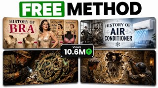 How I Built a VIRAL Weird History Channel With AI | 100% FREE & UNLIMITED Tools