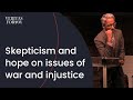 Skepticism and hope on issues of war and injustice | Satyan Devadoss at Pepperdine