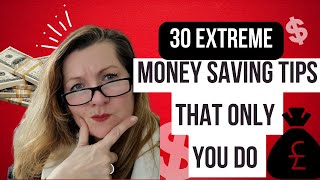 30 EXTREME MONEY SAVING FRUGAL LIVING TIPS THAT ONLY YOU DO. #costofliving #savemoney