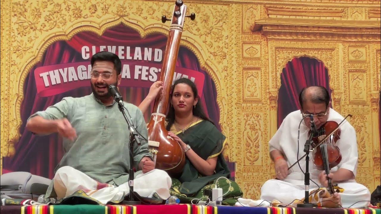 Thodi Raga Alapana K.BHARATH SUNDAR CLEVELAND THYAGARAJA ARADHANA 2023 YouTube