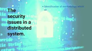 Security in Network and Distributed Systems Profile