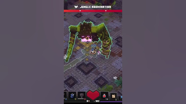 Minecraft dungeons jungle awakens boss fight.