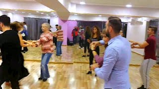 Practice At The Dance Lesson Disco Hustle Modance School Of Arts Athens Greece 21.11.2018