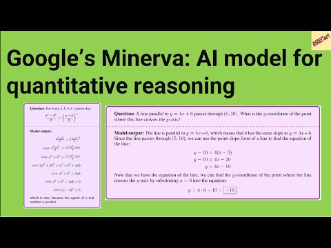 Google’s Minerva: AI model for Solving Quantitative Reasoning Problems
