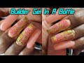 How To Do Nail art, Acrylic nails Builder Gel in a Bottle Nails(WARNING!) I Was Having Some Issues