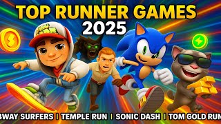 ALL TOP RUNNER GAMES 2025: Subway Surfers, Temple Run, My Talking Tom Gold Run, Sonic Dash screenshot 4