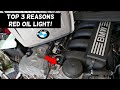 TOP 3 REASONS WHY RED OIL LIGHT IS ON BMW