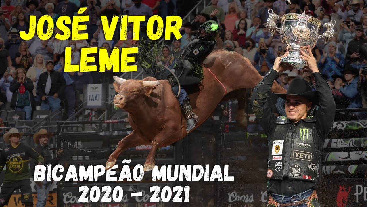 José Vitor Leme é o campeão mundial de 2020 — A Professional Bull Riders