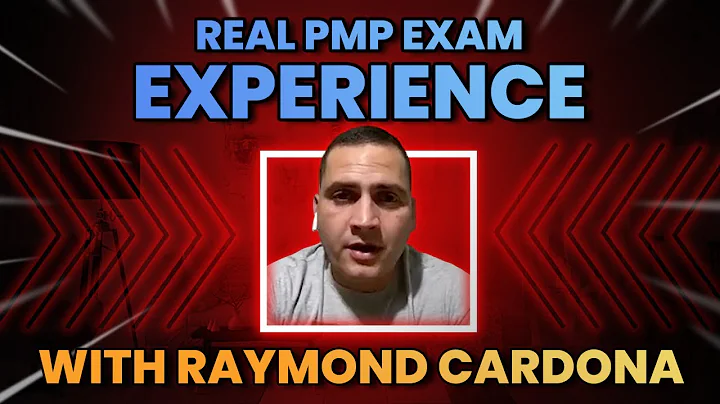 Raymond Cardona is sharing his real PMP test exper...