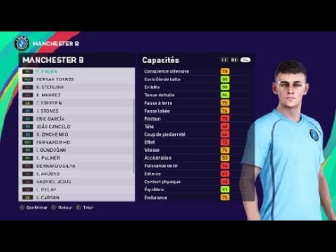 Efootball Pes 2021 Edit Stats Foden 79 Ovr Youtube