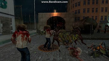 Combine vs Antlions vs Zombies (Gmod Npc Battles)