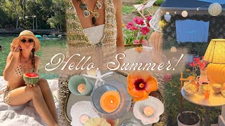Summer days... ☀️ Florida springs, garden updates, & outdoor movie night!