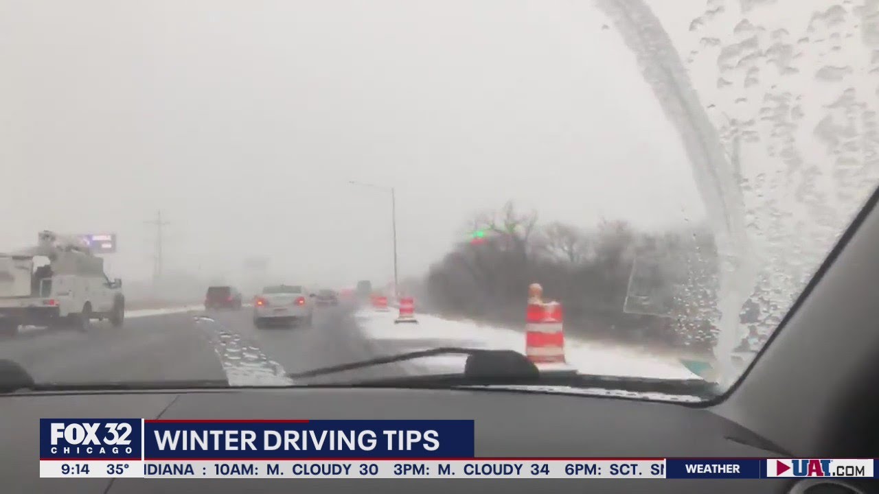 Winter weather driving tips to keep roads safe this season - YouTube
